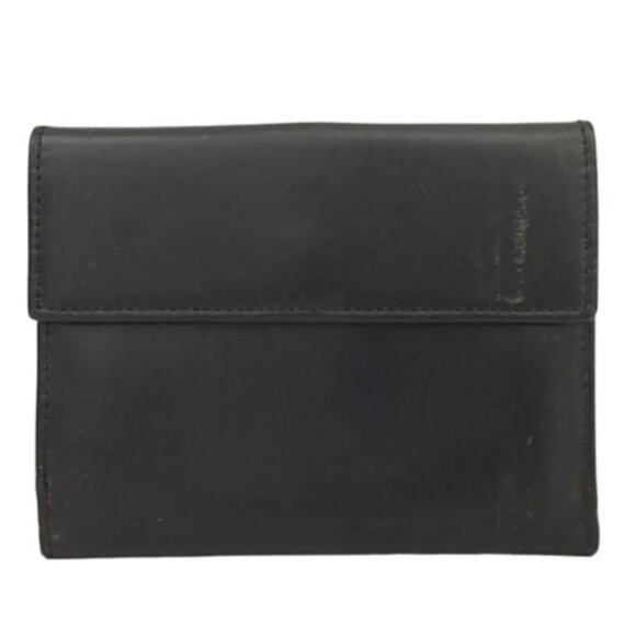 PRADA Logo Leather unisex Bifold black Wallet in prada box - Picture 5 of 10
